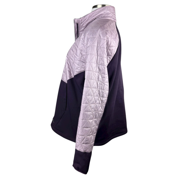 Eddie Bauer Chair Six Hybrid 1/2-Zip Ski Pullover Purple Women's Plus Size 3X - Picture 8 of 14